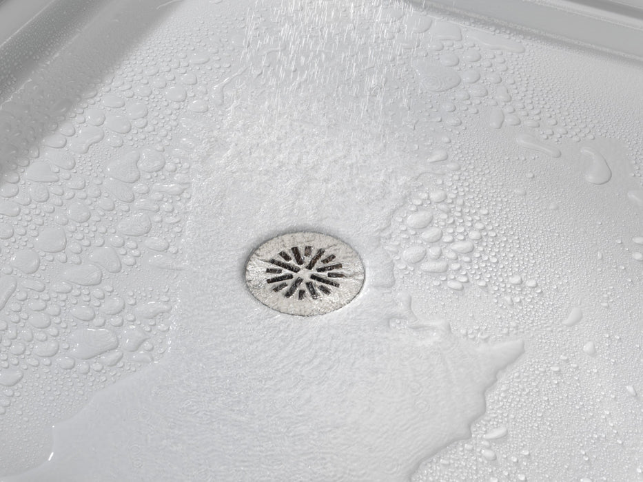 Delta DT051411 4" Prefab Round Shower Drain, stainless - view 3