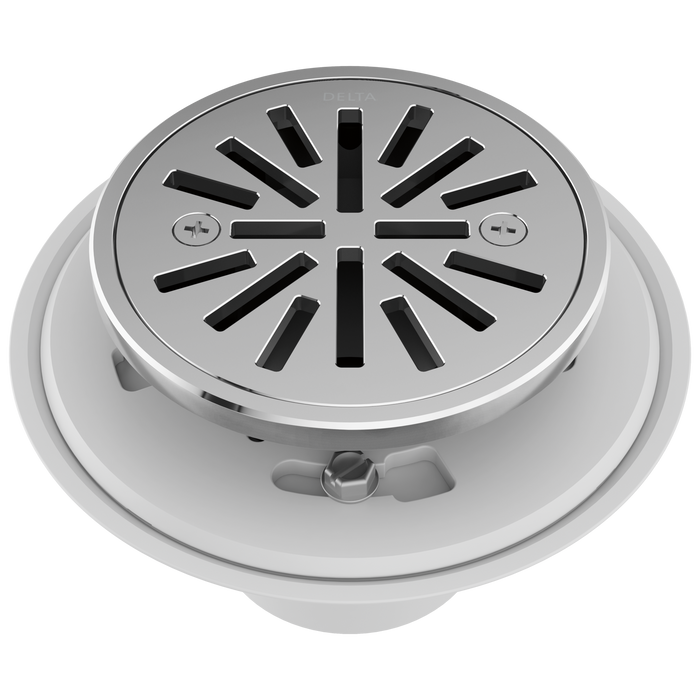 Delta DT061411 4" Tile-In Round Shower Drain, chrome