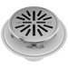 Delta DT061411 4" Tile-In Round Shower Drain, chrome