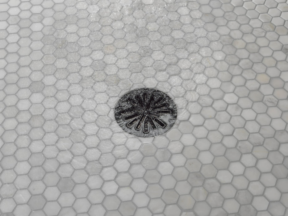 Delta DT061411 4" Tile-In Round Shower Drain, matte black - view 2