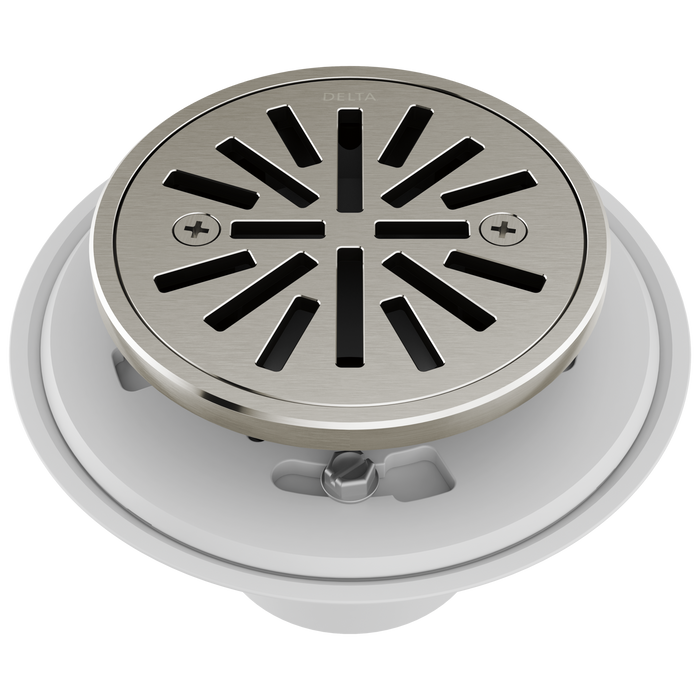 Delta DT061411 4" Tile-In Round Shower Drain, stainless