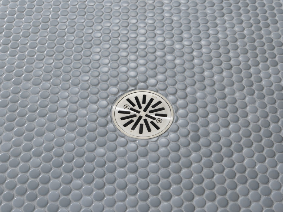 Delta DT061411 4" Tile-In Round Shower Drain, stainless - view 2