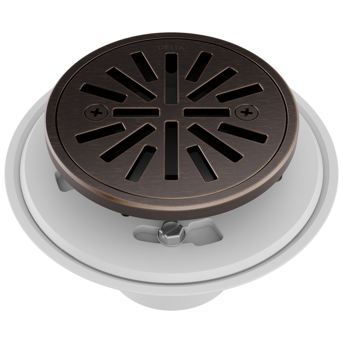 Delta DT061411 4" Tile-In Round Shower Drain, venetian bronze