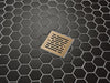 Delta DT062412 4" Tile-In Square Shower Drain, champagne bronze - view 3