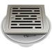 Delta DT062412 4" Tile-In Square Shower Drain, stainless