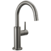 Delta 1930 Contemporary Round Beverage Faucet, black stainless