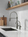 Delta 1930 Contemporary Round Beverage Faucet, black stainless - view 4