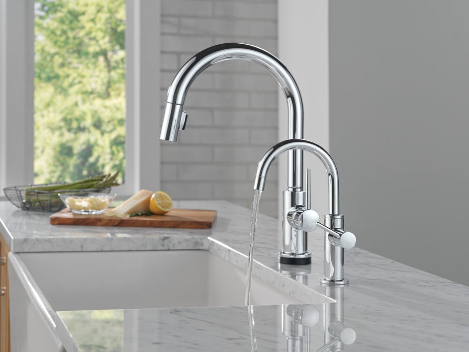 Delta 1930 Contemporary Round Beverage Faucet, chrome - view 3