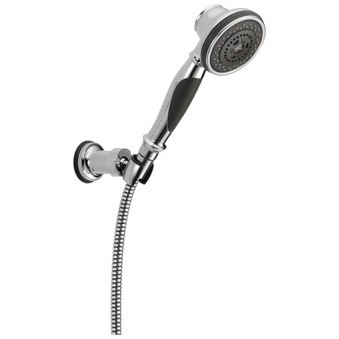 Delta 55021 Premium Adjustable 3-Setting Wall Mount Hand Shower, chrome