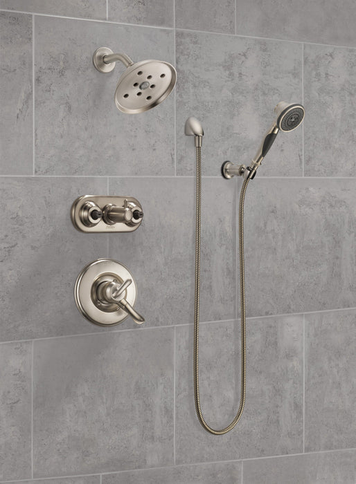 Delta 55021 Premium Adjustable 3-Setting Wall Mount Hand Shower, stainless - view 3
