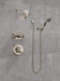 Delta 55021 Premium Adjustable 3-Setting Wall Mount Hand Shower, stainless - view 3