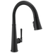 Delta Emmeline 9182 Single Handle Pull-Down Kitchen Faucet, matte black