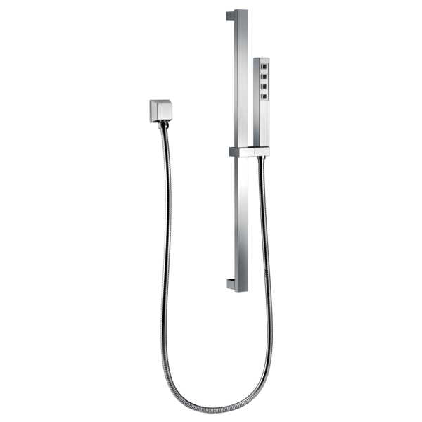 Delta Universal Showering Components 51567 H2OKINETIC Single-Setting Slide Bar Hand Shower, chrome - view 2