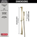 Delta Universal Showering Components 51567 H2OKINETIC Single-Setting Slide Bar Hand Shower, lumicoat polished nickel - view 3
