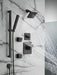 Delta Universal Showering Components 51567 H2OKINETIC Single-Setting Slide Bar Hand Shower, matte black - view 5