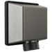 Delta Universal Showering Components 50570 Square Wall Elbow for Hand Shower, lumicoat black stainless
