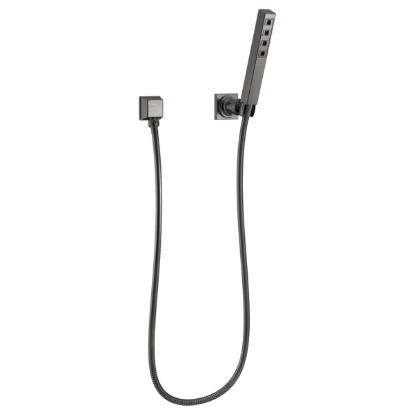 Delta Universal Showering Components 50570 Square Wall Elbow for Hand Shower, lumicoat black stainless - view 2