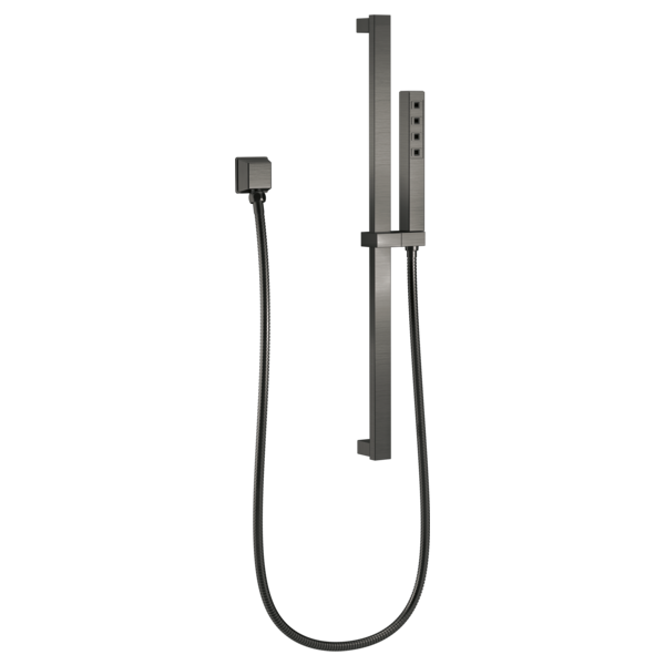 Delta Universal Showering Components 50570 Square Wall Elbow for Hand Shower, lumicoat black stainless - view 4