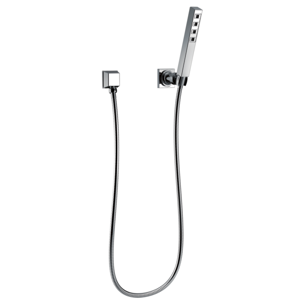Delta Universal Showering Components 50570 Square Wall Elbow for Hand Shower, lumicoat chrome - view 2