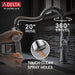 Delta Cassidy 9997 Single Handle Pull-Down Bar/Prep Faucet, lumicoat chrome - view 5