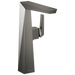 Delta Trillian 743 Single Handle Vessel Bathroom Faucet, lumicoat black stainless