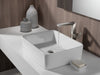 Delta Trillian 743 Single Handle Vessel Bathroom Faucet, lumicoat stainless - view 3