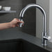 Delta Trinsic 9159 Single Handle Pull-Down Kitchen Limited Swivel, arctic stainless - view 5