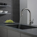 Delta Trinsic 9159 Single Handle Pull-Down Kitchen Limited Swivel, black stainless - view 3