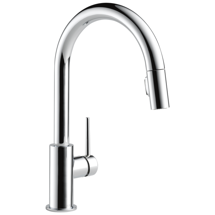 Delta Trinsic 9159 Single Handle Pull-Down Kitchen Limited Swivel
