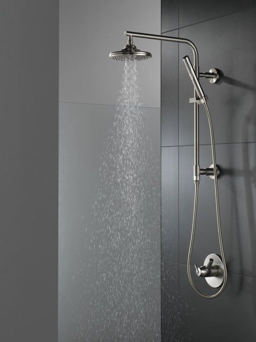 Delta Universal Showering Components 52688 H2OKINETIC 3-Setting Raincan Shower Head