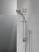 Delta Universal Showering Components 51386 3-Setting Slide Bar Handshower, lumicoat stainless - view 4