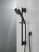 Delta Universal Showering Components 51386 3-Setting Slide Bar Handshower, matte black - view 3
