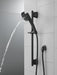Delta Universal Showering Components 51386 3-Setting Slide Bar Handshower, matte black - view 4