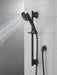 Delta Universal Showering Components 51386 3-Setting Slide Bar Handshower, matte black - view 5