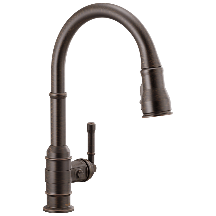 Delta Broderick 9190 Single Handle Pull-Down Kitchen Faucet, venetian bronze