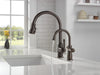 Delta Broderick 9190 Single Handle Pull-Down Kitchen Faucet, venetian bronze - view 3