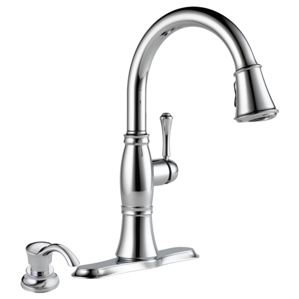 Delta Cassidy 9197 Single Handle Pull-Down Kitchen Faucet