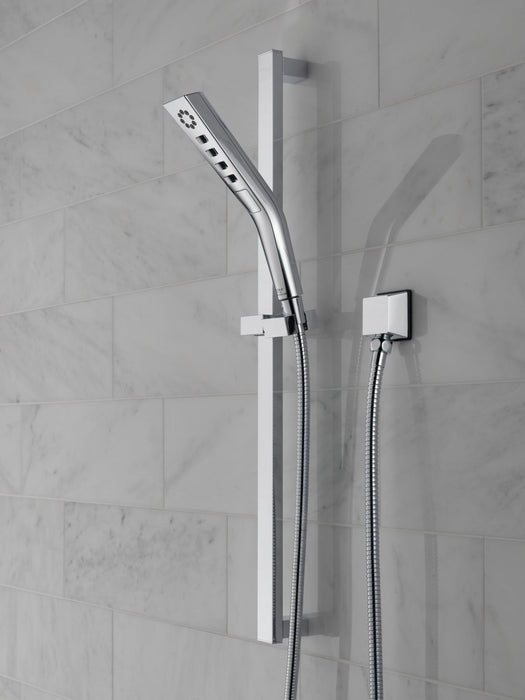 Delta Universal Showering Components 51799 H2OKINETIC 3-Setting Slide Bar Hand Shower, lumicoat chrome - view 5