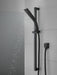 Delta Universal Showering Components 51799 H2OKINETIC 3-Setting Slide Bar Hand Shower, matte black - view 3