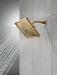 Delta Universal Showering Components 52684 H2OKINETIC 3-Setting Raincan Shower Head, lumicoat champagne bronze - view 3