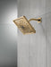 Delta Universal Showering Components 52684 H2OKINETIC 3-Setting Raincan Shower Head, lumicoat champagne bronze - view 4