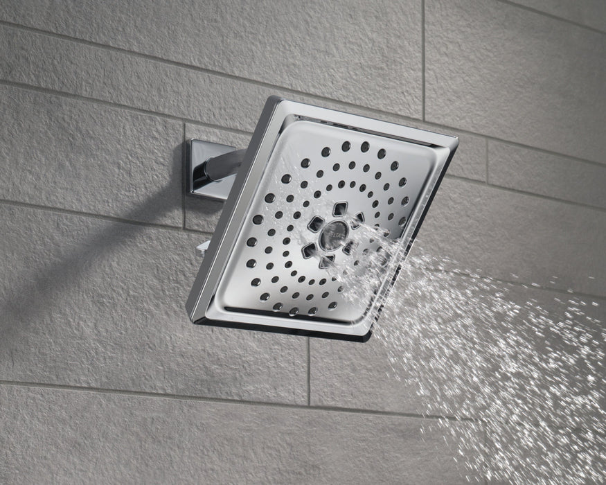 Delta Universal Showering Components 52684 H2OKINETIC 3-Setting Raincan Shower Head, lumicoat chrome - view 2