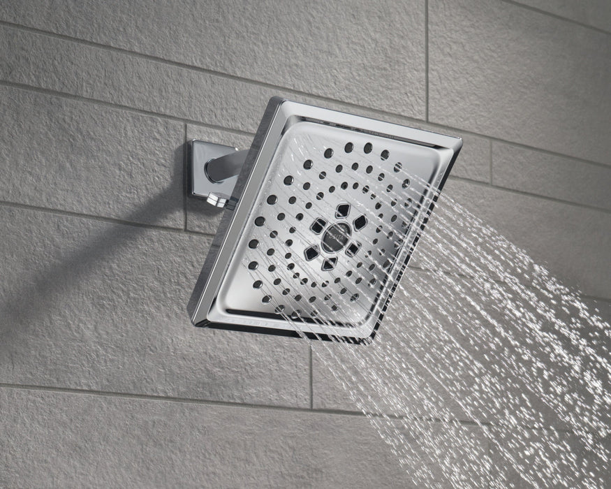 Delta Universal Showering Components 52684 H2OKINETIC 3-Setting Raincan Shower Head, lumicoat chrome - view 4