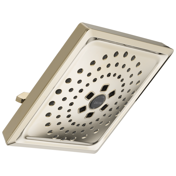 Delta Universal Showering Components 52684 H2OKINETIC 3-Setting Raincan Shower Head, lumicoat polished nickel