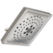 Delta Universal Showering Components 52684 H2OKINETIC 3-Setting Raincan Shower Head, lumicoat stainless