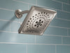 Delta Universal Showering Components 52684 H2OKINETIC 3-Setting Raincan Shower Head, lumicoat stainless - view 2