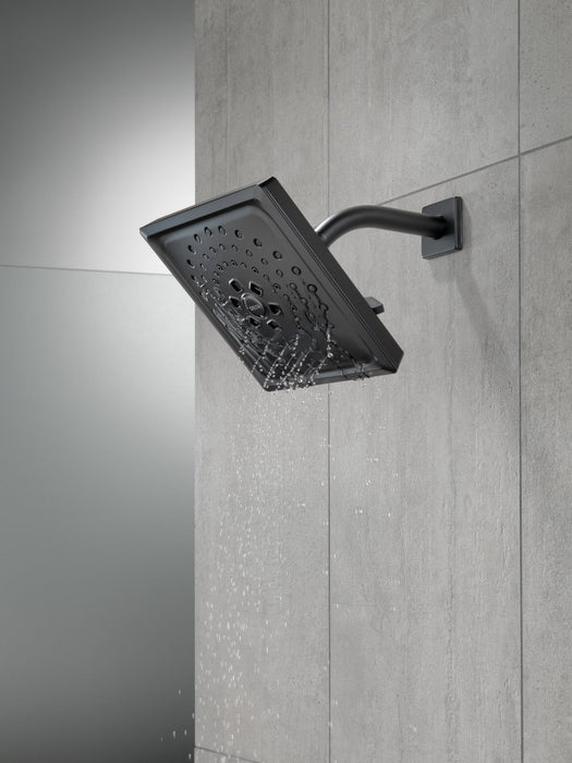 Delta Universal Showering Components 52684 H2OKINETIC 3-Setting Raincan Shower Head, matte black - view 3