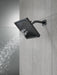 Delta Universal Showering Components 52684 H2OKINETIC 3-Setting Raincan Shower Head, matte black - view 5