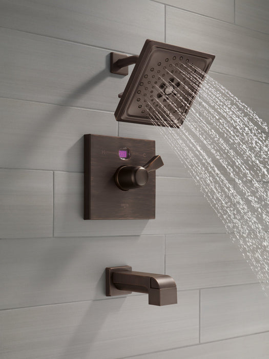 Delta Universal Showering Components 52684 H2OKINETIC 3-Setting Raincan Shower Head, venetian bronze - view 5