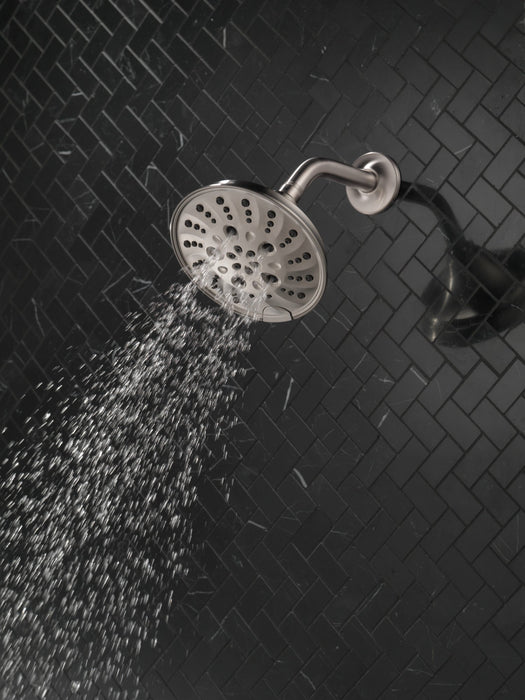 Delta Universal Showering Components 52669 H2OKINETIC 5-Setting Traditional Raincan Shower Head